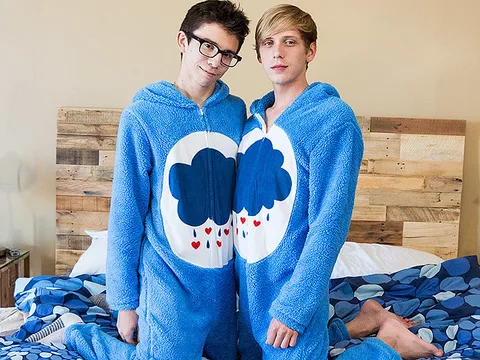 They view so juicy and virginal respecting their nonconforming onesies, but these dudes know how to use their knobs!